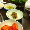 เครื่องเคียงที่มาด้วย ที่ ร้านอาหาร Myeong Ga (เมียงคา)