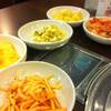 เครื่องเคียงที่เสริฟ ที่ ร้านอาหาร Myeong Ga (เมียงคา)