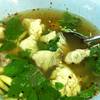 ต้มยำรวมเนื้อปลา 120 ที่ ร้านอาหาร เส่ย