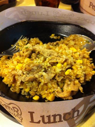 ผัดๆๆๆ จนได้ข้าวผัด ที่ ร้านอาหาร Pepper Lunch Central Ladprao