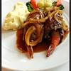 เนื้อแกะม้วนพันกุ้ง อร่อยสุดๆ ที่ ร้านอาหาร The Anna Restaurant & Art Gallery