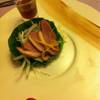 สลัดน่าจะเป็นเป็ด ที่ ร้านอาหาร Tokiya Fusion Steak Course Siam Discovery