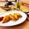 ข้าวแกงกะหรี่ปลาแซลม่อนคัตสึ แกงกะหรี่ไม่ข้นเท่าไร ที่ ร้านอาหาร Katsu King X Siam