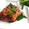 ลาบปลาแซลมอน ที่ ร้านอาหาร The Anna Restaurant & Art Gallery