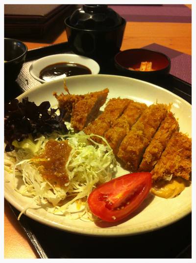 Tonkatsu Set::190THB ที่ ร้านอาหาร Fumi Japanese Cuisine สยามพารากอน