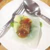 แหนมเนืองกินกับผักสดสด ที่ ร้านอาหาร มุก เวียดนาม ลาดพร้าว-วังหิน 38
