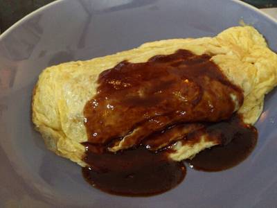 ข้าวห่อไข่ ที่ ร้านอาหาร Itto Shokudo อิโตะโชคุโด ข้าวห่อไข่ ที่ ร้านอาหาร Itto Shokudo อิโตะโชคุโด