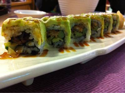 Dragon Roll ที่ ร้านอาหาร FUMi Japanese Cuisine The Mall Bangkapi