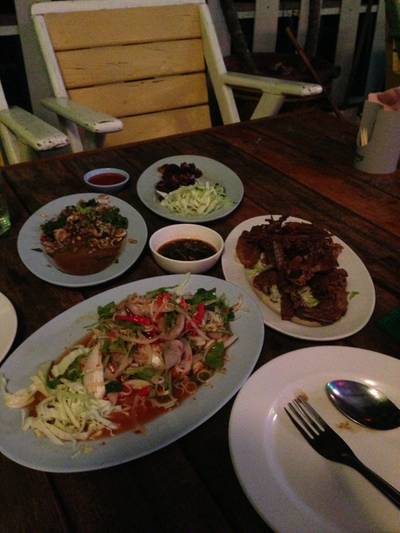 ลาวแท้มักหลาย@พัทยาธานี อุบล ที่ ร้านอาหาร ร้านพัทยาธานี