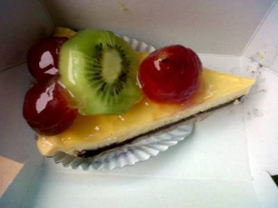 เค้กผลไม้ ที่ ร้านอาหาร Terrace 61 เค้กผลไม้ ที่ ร้านอาหาร Terrace 61