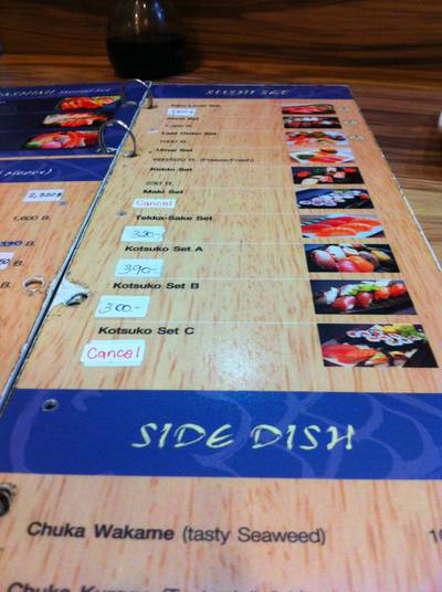 ร้านอาหาร Sakana Sushi & Sashimi