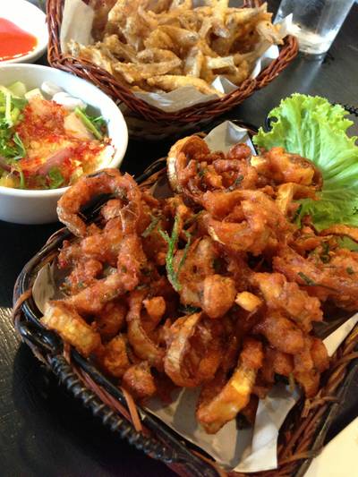 ร้านอาหาร บ้านส้มตำ ซอยศรีเวียง