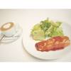 salmon teriyaki. ที่ ร้านอาหาร Dean & Deluca ช่องนนทรี