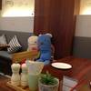 มุมน่ารักๆ ที่ ร้านอาหาร on the table tokyo cafe Central Rama 9