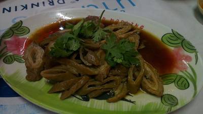 ไส้หมูพะโล้อร่อยมาก ที่ ร้านอาหาร ข้าวต้มเจ้ไก่ ไส้หมูพะโล้อร่อยมาก ที่ ร้านอาหาร ข้าวต้มเจ้ไก่