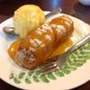 ไอศกรีมกล้วยหอมทอด ขนมหวานสุดฮิตของร้าน ที่ ร้านอาหาร ไซ่ง่อน ริมไทร