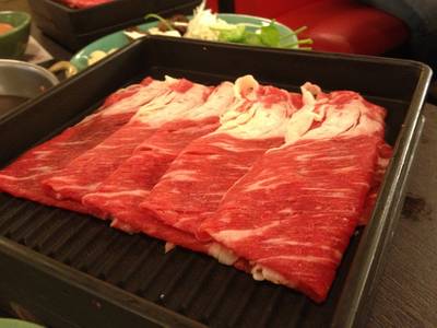 เนื้อวัว ที่ ร้านอาหาร Mo Mo Paradise Central World