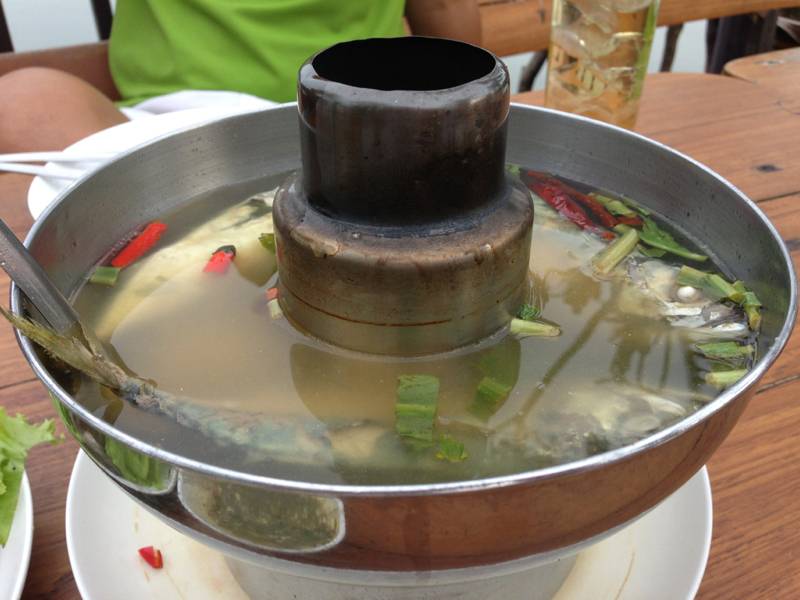 ปลาทูต้มมะดัน ที่ ร้านอาหาร ลมทะเล