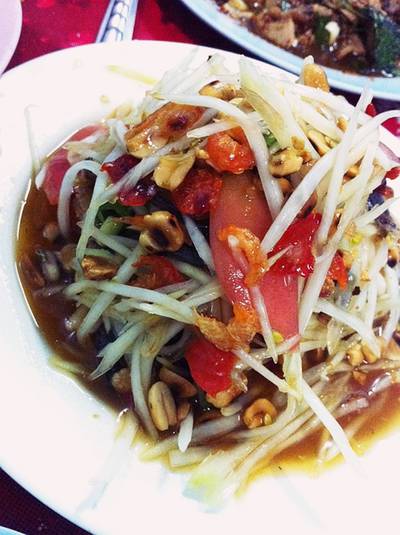 ตำไทยรสหวานมากๆ ที่ ร้านอาหาร ร้านส้มตำ (ซอยสุขุมวิท 24/1) ตำไทยรสหวานมากๆ ที่ ร้านอาหาร ร้านส้มตำ (ซอยสุขุมวิท 24/1)