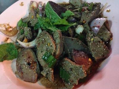 ตับหวานแสนอร่อย ที่ ร้านอาหาร ลาบเป็ดร้อยเอ็ด ตับหวานแสนอร่อย ที่ ร้านอาหาร ลาบเป็ดร้อยเอ็ด